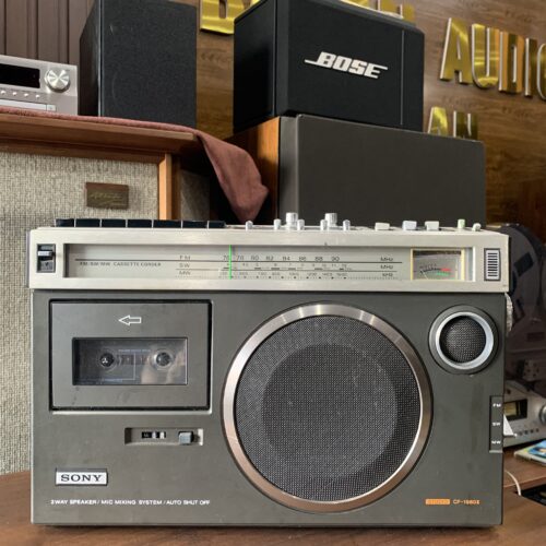 Đài cassette Sony Cf-1980Ⅱ Retro AC100V | đã qua sử dụng