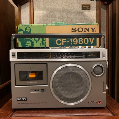 Đài SONY CF-1980 MARK5 | đã qua sử dụng (còn hộp)